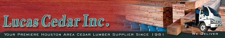 Houston Cedar Lumber